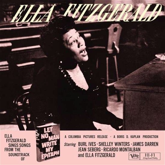 Cover for Ella Fitzgerald · Let No Man Write My Epitaph (CD) (2019)