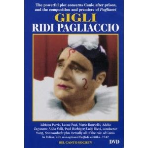 Cover for Beniamino Gigli · Ridi Pagliaccio (DVD)