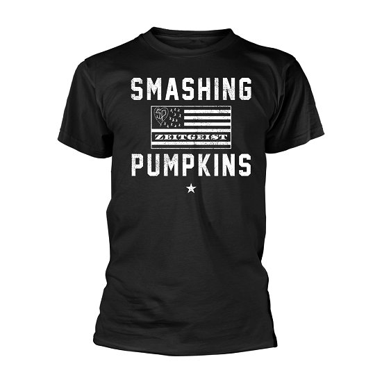 Cover for The Smashing Pumpkins · Zeitgeist Flag (T-shirt) [size S] [Black edition] (2021)