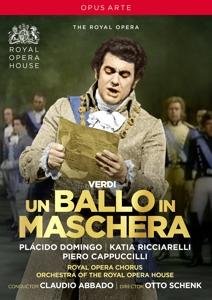 Cover for Giuseppe Verdi · Un Ballo in Maschera (DVD) (2017)