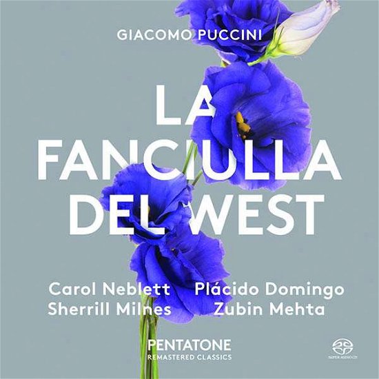 Cover for Zubin Mehta / Placido Domingo · Puccini: La Faniculla Del West (CD) (2017)