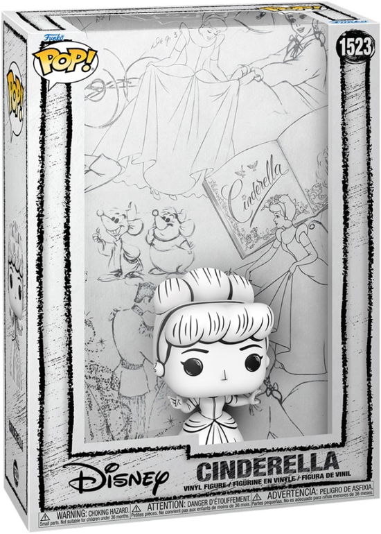 Funko Pop Cover Disney Sketched Cinderella - Pop Cover Disney Sketched Cinderella - Merchandise - Funko - 0889698809368 - 13. desember 2024