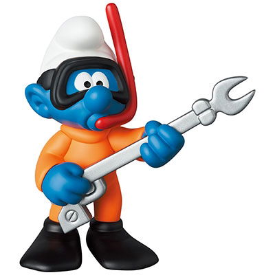 Smurfs Series 1 Smurf Diver Udf Figure - Medicom - Merchandise -  - 4530956157368 - January 3, 2024