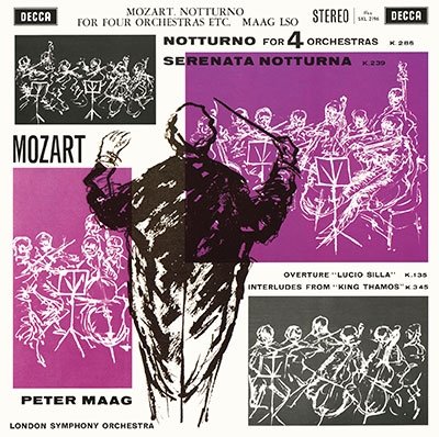 Cover for Wolfgang Amadeus Mozart · Serenade No.8 &amp; No.6 (CD) [Japan Import edition] (2022)