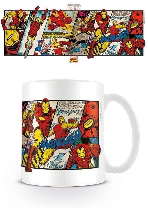 Marvel Retro Iron Man Panels - Mokken - Merchandise - Pyramid Posters - 5050574234368 - 