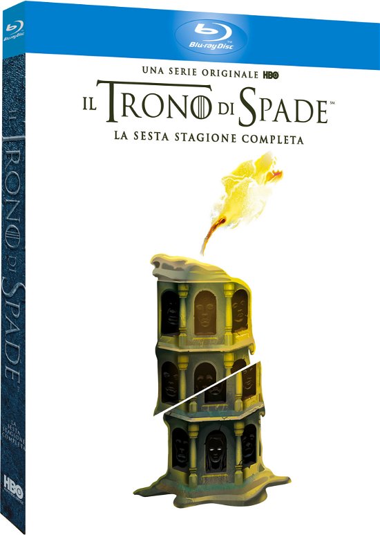 Cover for Trono Di Spade (Il) · Trono Di Spade (Il) - Stagione 06 - Robert Ball Edition (Blu-ray)