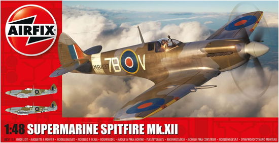 1:48 Supermarine Spitfire Mk.xii (5/22) * - Airfix - Fanituote - Airfix-Humbrol - 5055286686368 - 