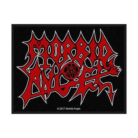 Morbid Angel Standard Woven Patch: Logo - Morbid Angel - Produtos - PHD - 5055339779368 - 19 de agosto de 2019