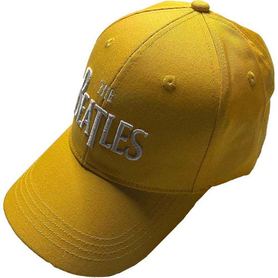The Beatles Unisex Baseball Cap: White Drop T Logo - The Beatles - Koopwaar -  - 5056561061368 - 