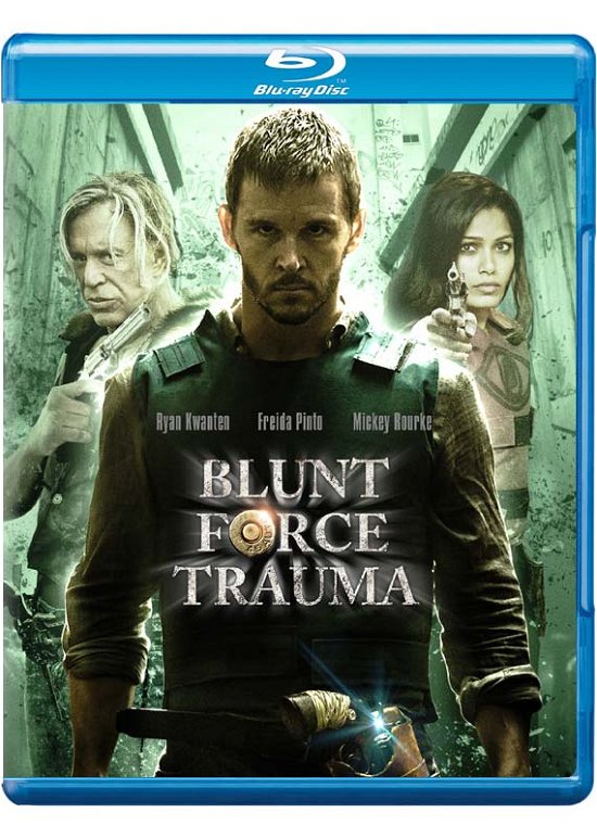 Cover for Ryan Kwanten / Freida Pinto / Carolina Gomez / Mickey Rourke · Blunt Force Trauma (Blu-ray) (2016)