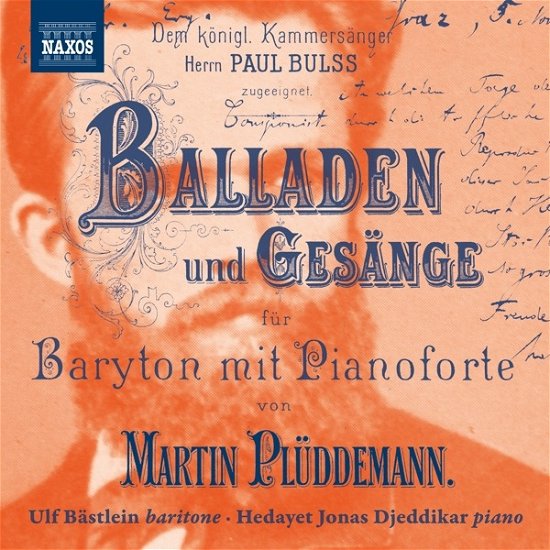Cover for Ulf Bastlein · Martin Pluddemann: The Ballads. Songs And Legends (CD) (2022)