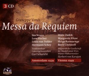 Cover for Verdi Giuseppe · Messa Da Requiem (CD) (2015)