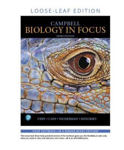 Campbell Biology in Focus, Loose-Leaf Plus Mastering Biology with Pearson eText -- Access Card Package - Lisa A. Urry - Books - Pearson - 9780134988368 - January 7, 2019