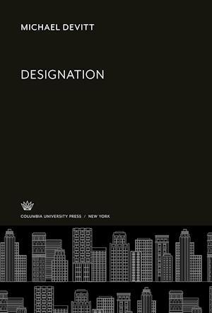 Designation - Michael Devitt - Other - Columbia University Press - 9780231908368 - December 8, 1981