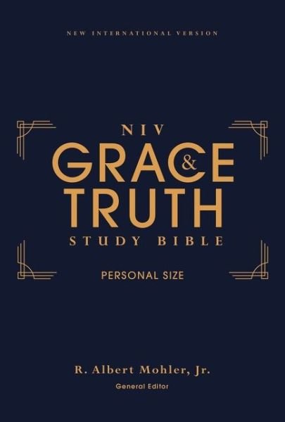 Cover for Zondervan Zondervan · NIV, The Grace and Truth Study Bible (Trustworthy and Practical Insights), Personal Size, Hardcover, Red Letter, Comfort Print (Hardcover Book) (2021)