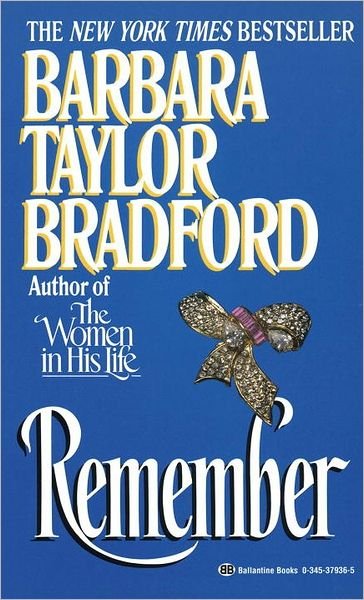 Cover for Barbara Taylor Bradford · Remember (Pocketbok) (1992)