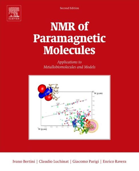 Cover for Bertini, Ivano (Department of Chemistry, University of Florence, Italy) · NMR of Paramagnetic Molecules: Applications to Metallobiomolecules and Models - Current Methods in Inorganic Chemistry (Hardcover Book) (2016)