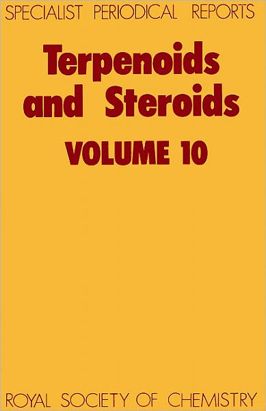 Cover for Royal Society of Chemistry · Terpenoids and Steroids: Volume 10 - Specialist Periodical Reports (Innbunden bok) (1981)