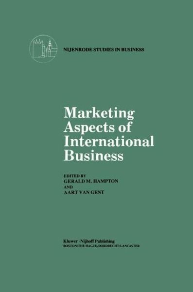 Cover for G M Hampton · Marketing Aspects of International Business - Nijenrode Studies in Business (Hardcover bog) [1984 edition] (1983)