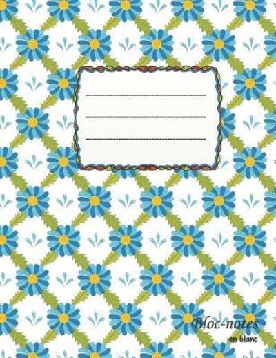 Cover for Cahier Vierge A4 Vieux Motif Floral · Bloc-notes en blanc (Paperback Book) (2019)