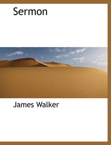 Cover for James Walker · Sermon (Paperback Book) (2010)