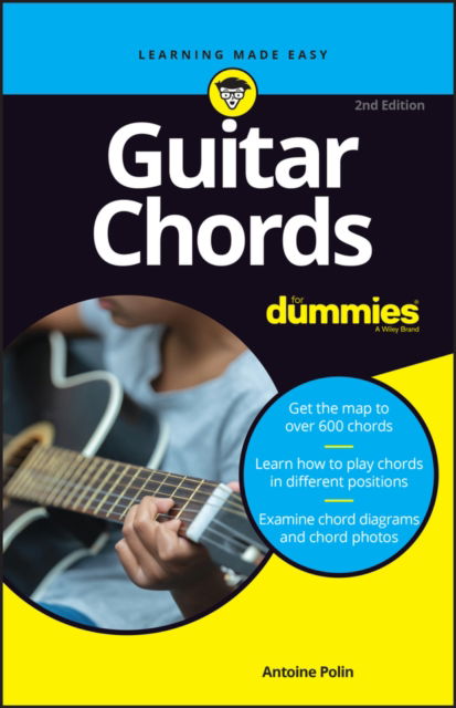 Guitar Chords For Dummies - Antoine Polin - Livros - John Wiley & Sons Inc - 9781394156368 - 6 de março de 2023