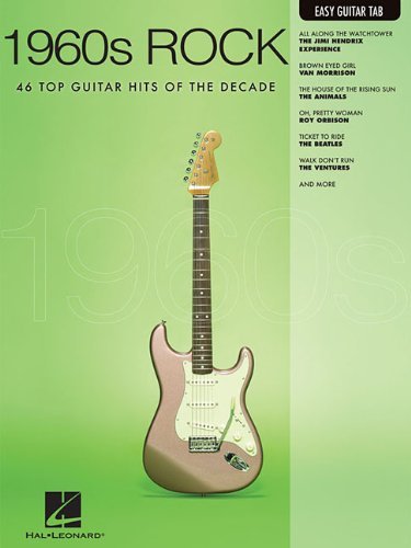 Cover for Hal Leonard Corp. · 1960s Rock - Easy Guitar Tab Easy Guitar Decade Series (Paperback Book) (2010)