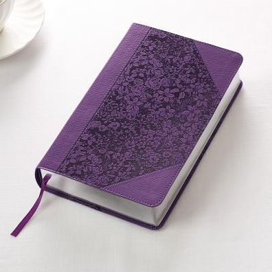 Cover for KJV Giant Print Purple Floral Faux Leather (Book) (2017)