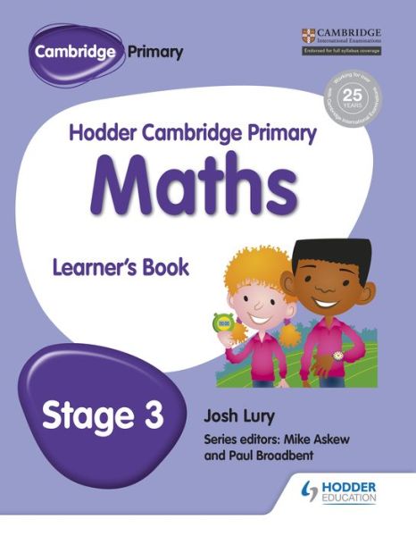 Cover for Josh Lury · Hodder Cambridge Primary Maths Learner's Book 3 - Hodder Cambridge Primary Science (Paperback Book) (2017)