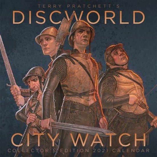 Terry Pratchett's Discworld City Watch Collector's Edition 2021 Calendar - Terry Pratchett - Merchandise - Orion Publishing Co - 9781473228368 - 20. august 2020