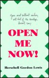 Cover for Herschell Gordon Lewis · Open Me Now (Hardcover Book) (1991)