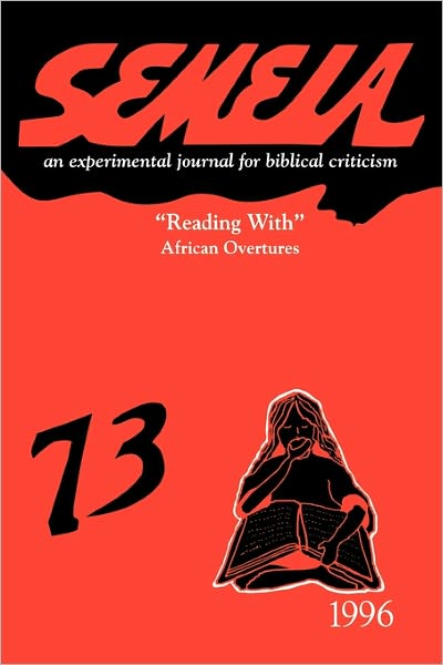 Cover for Gerald O West · Semeia 73: Reading with African Overtures (Paperback Book) (1996)