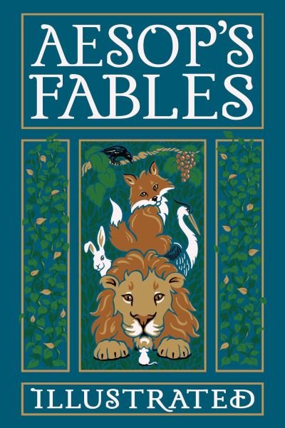 Cover for Aesop · Aesop's Fables Illustrated - Leather-bound Classics (Innbunden bok) (2023)