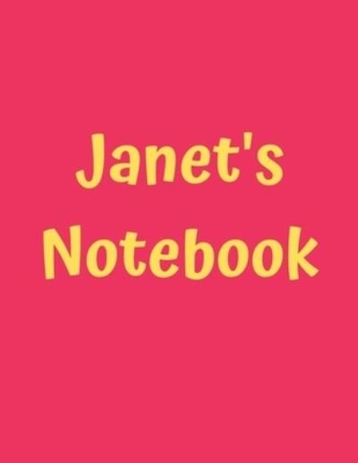 Cover for 99 Notes · Janet's Notebook (Pocketbok) (2019)
