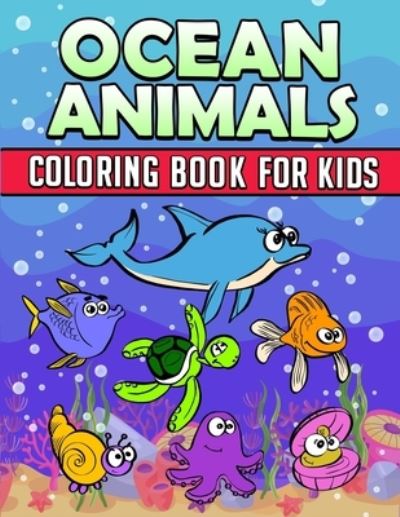 Cover for Humble Bee · Ocean Animals Coloring Book (Paperback Book) (2019)