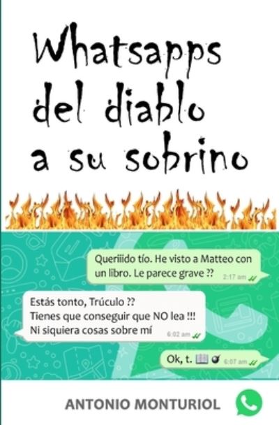 Cover for Antonio Monturiol · Whatsapps del Diablo a su sobrino (Paperback Book) (2018)