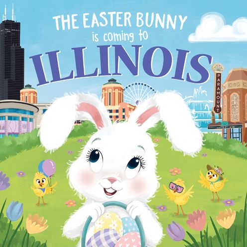 Cover for Eric James · The Easter Bunny is Coming to Illinois (Gebundenes Buch) (2020)