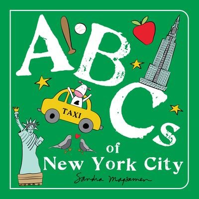 Cover for Sandra Magsamen · ABCs of New York City (Kartonbuch) (2021)