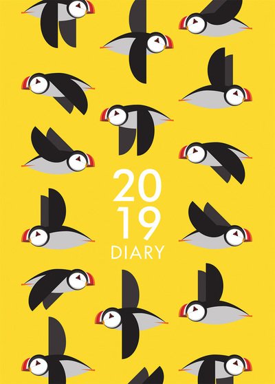 Cover for I Like Birds · I Like Birds A6 2019 Busy Puffins Diary (Schreibwaren) (2018)