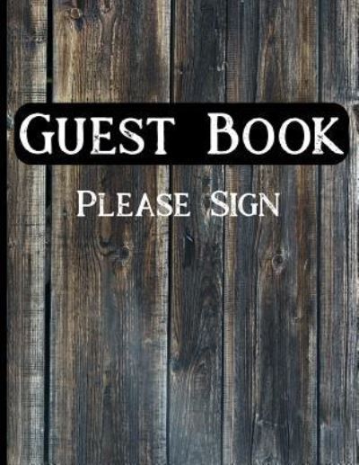 Cover for Hj Designs · Guest Book Please Sign (Paperback Book) (2018)