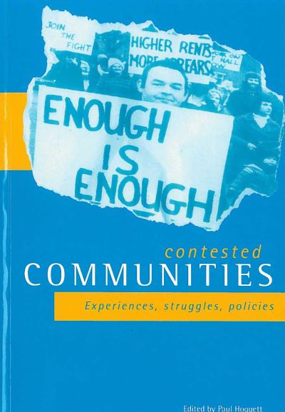 Cover for Contested communities: Experiences, struggles, policies (Paperback Book) (1997)