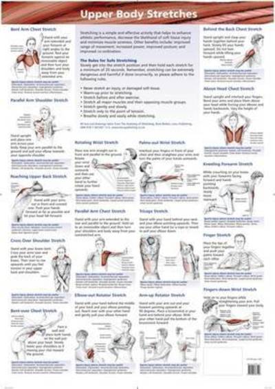 Cover for Brad Walker · Stretching Charts (Lower Body, Upper Body, Neck, Back and Core) (Poster) (2011)