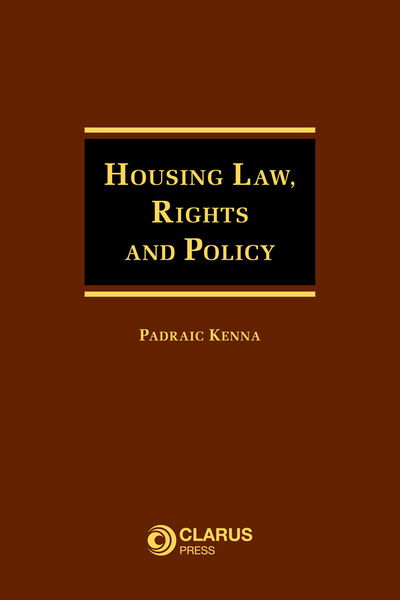 Cover for Padraic Kenna · Housing Law, Rights and Policy (Hardcover Book) (2011)