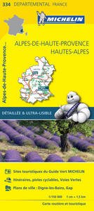 Cover for Michelin · Alpes-de-Haute-Provence, Hautes-Alpes - Michelin Local Map 334: Map (Kort) (2021)