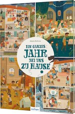 Cover for Marta Kulesza · Ein ganzes Jahr bei uns zu Hause (Book) (2024)