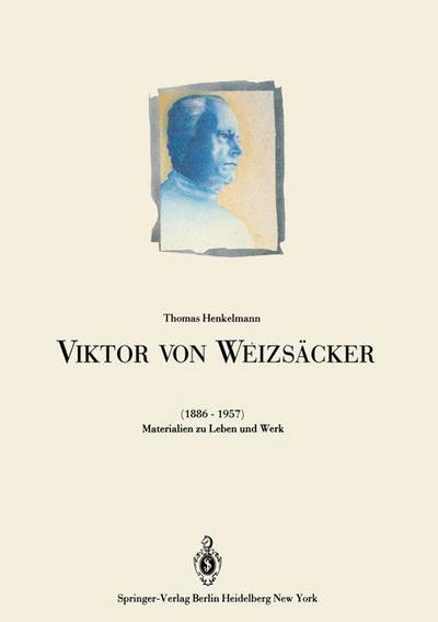 Cover for Peter O.k. Krehl · Viktor Von Weizsacker (1886-1957) (Paperback Book) [German edition] (1986)