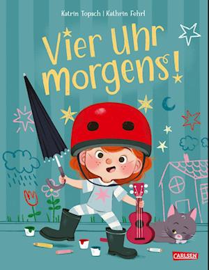 Cover for Katrin Topsch · Vier Uhr morgens! (Buch) (2024)