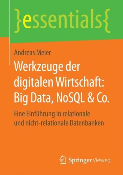 Cover for Meier · Werkzeuge der digitalen Wirtschaf (Book) (2017)