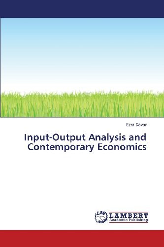 Cover for Ezra Davar · Input-output Analysis and Contemporary Economics (Paperback Book) (2013)