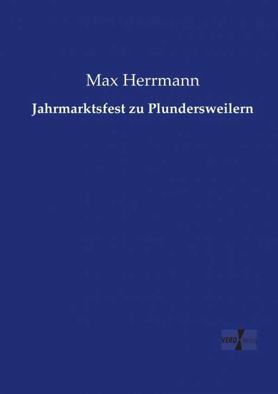 Cover for Herrmann · Jahrmarktsfest zu Plundersweil (Bok) (2019)